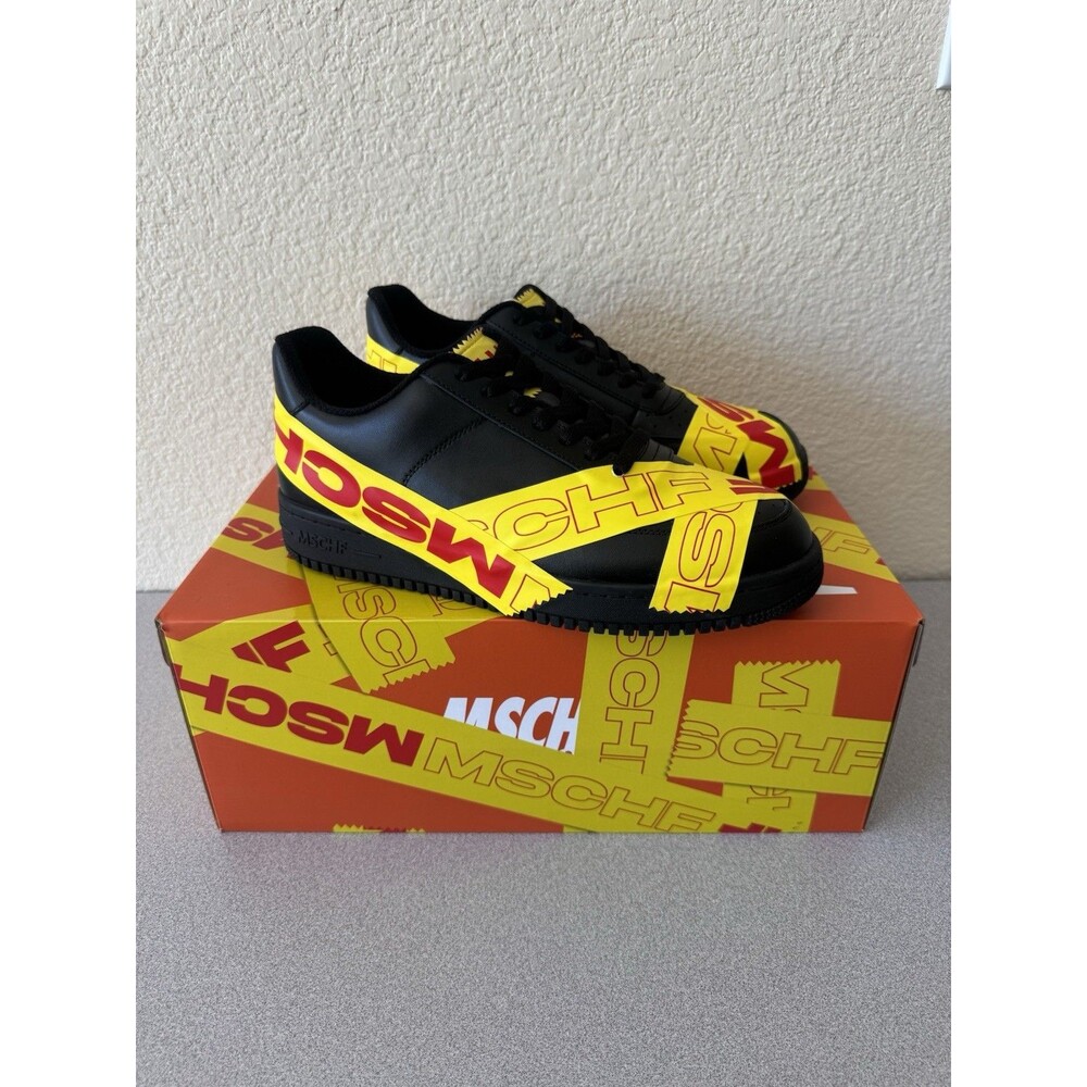 MSCHF TAP3 Black Yellow Red Men’s Size 8 MSCHF-007 New In Box